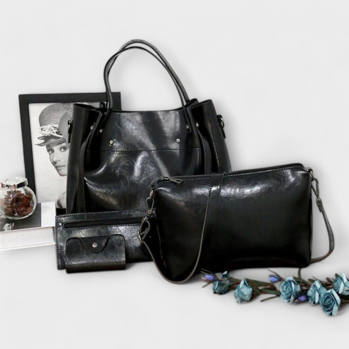 Set de 4 bolsos vintage Azura