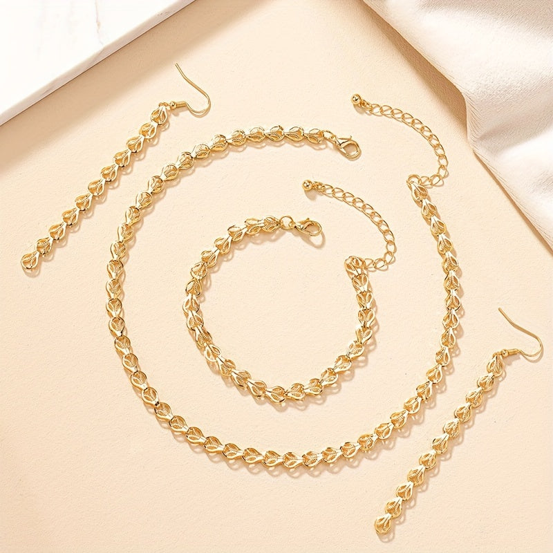 Set de joyas elegante 3 piezas Noémie