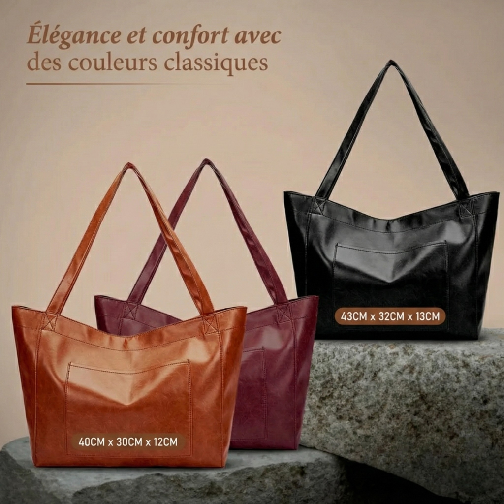 Bolso de hombro vintage Aurora