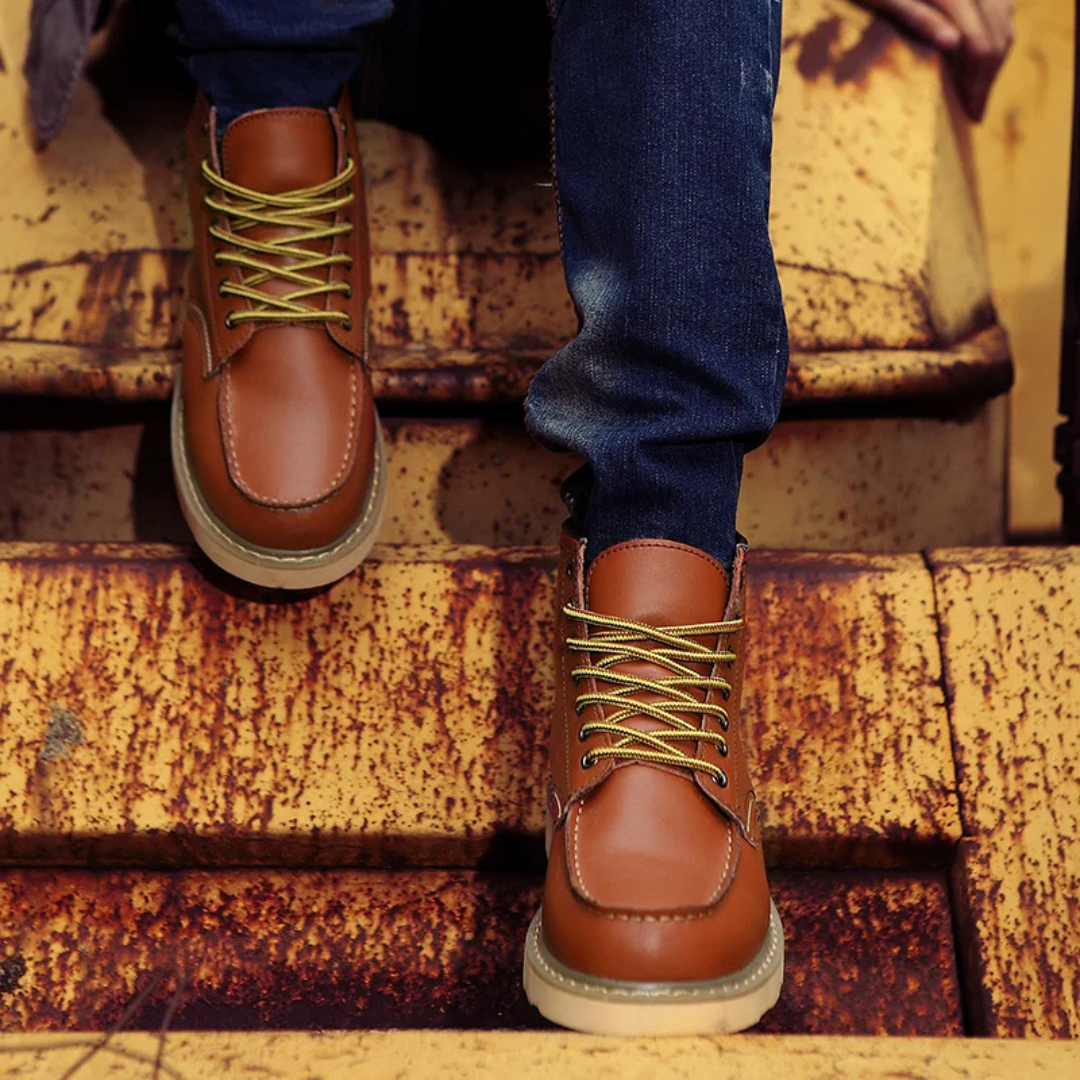 Cole | Botas vintage de piel