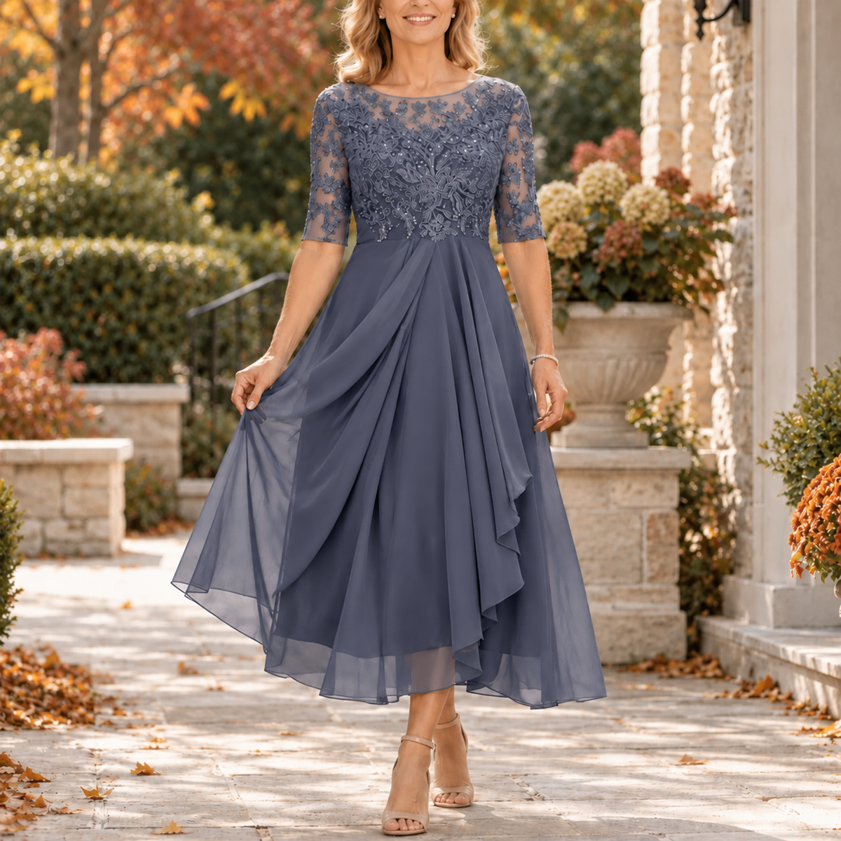 Vestido Avi morado