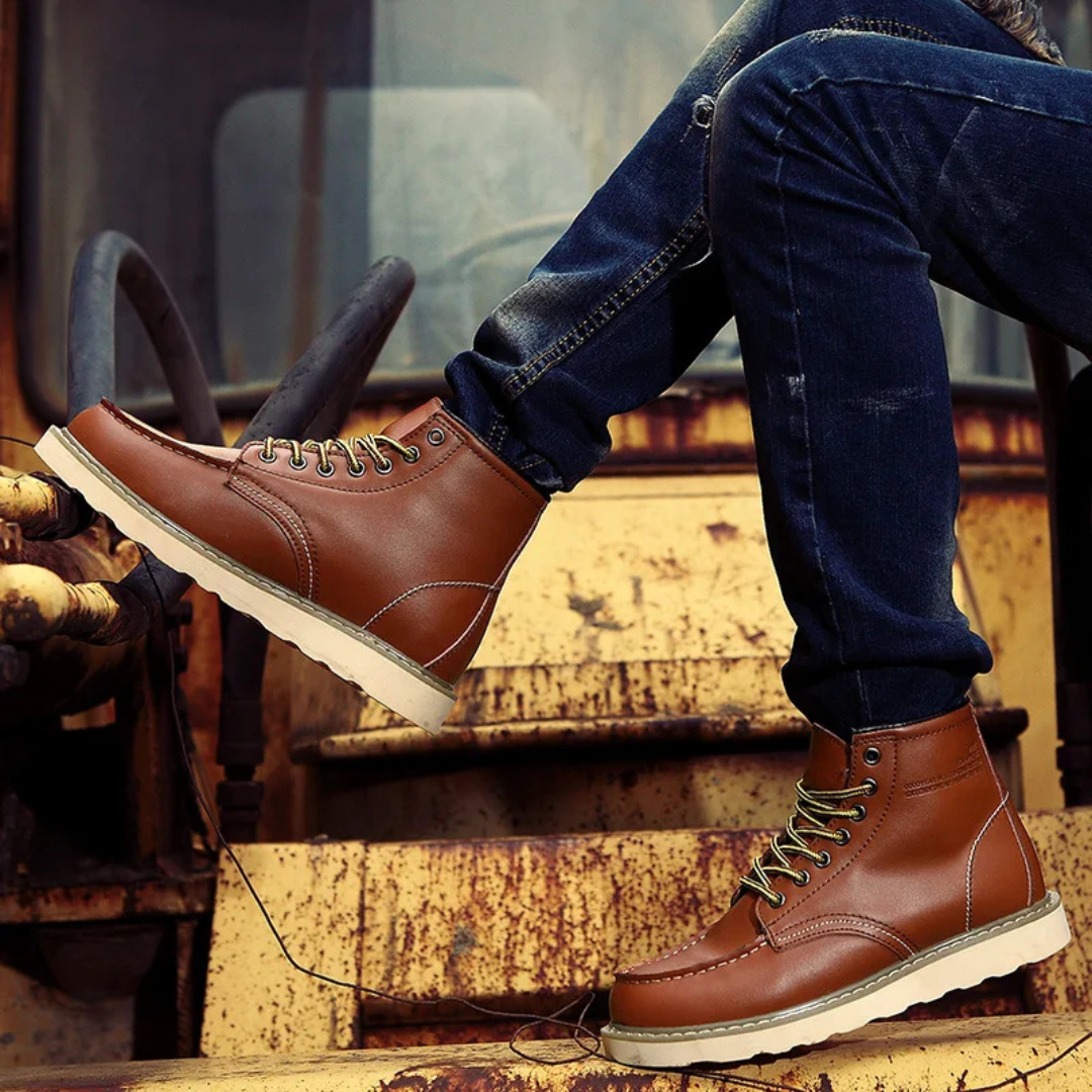 Cole | Botas vintage de piel