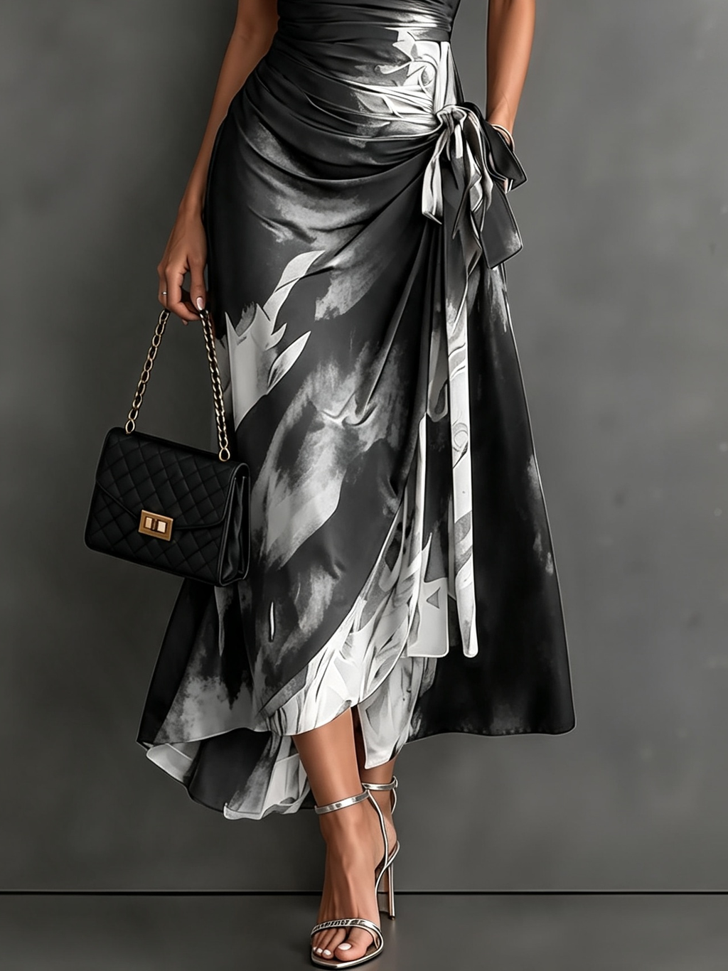 Carlotta vestido bajo con volante