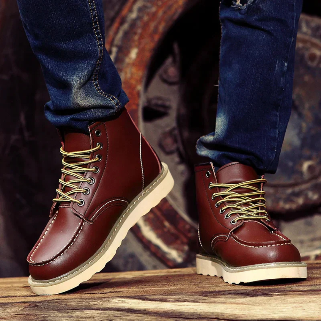 Cole | Botas vintage de piel