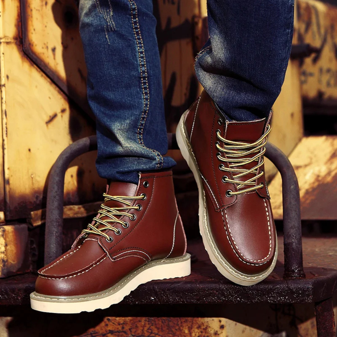 Cole | Botas vintage de piel