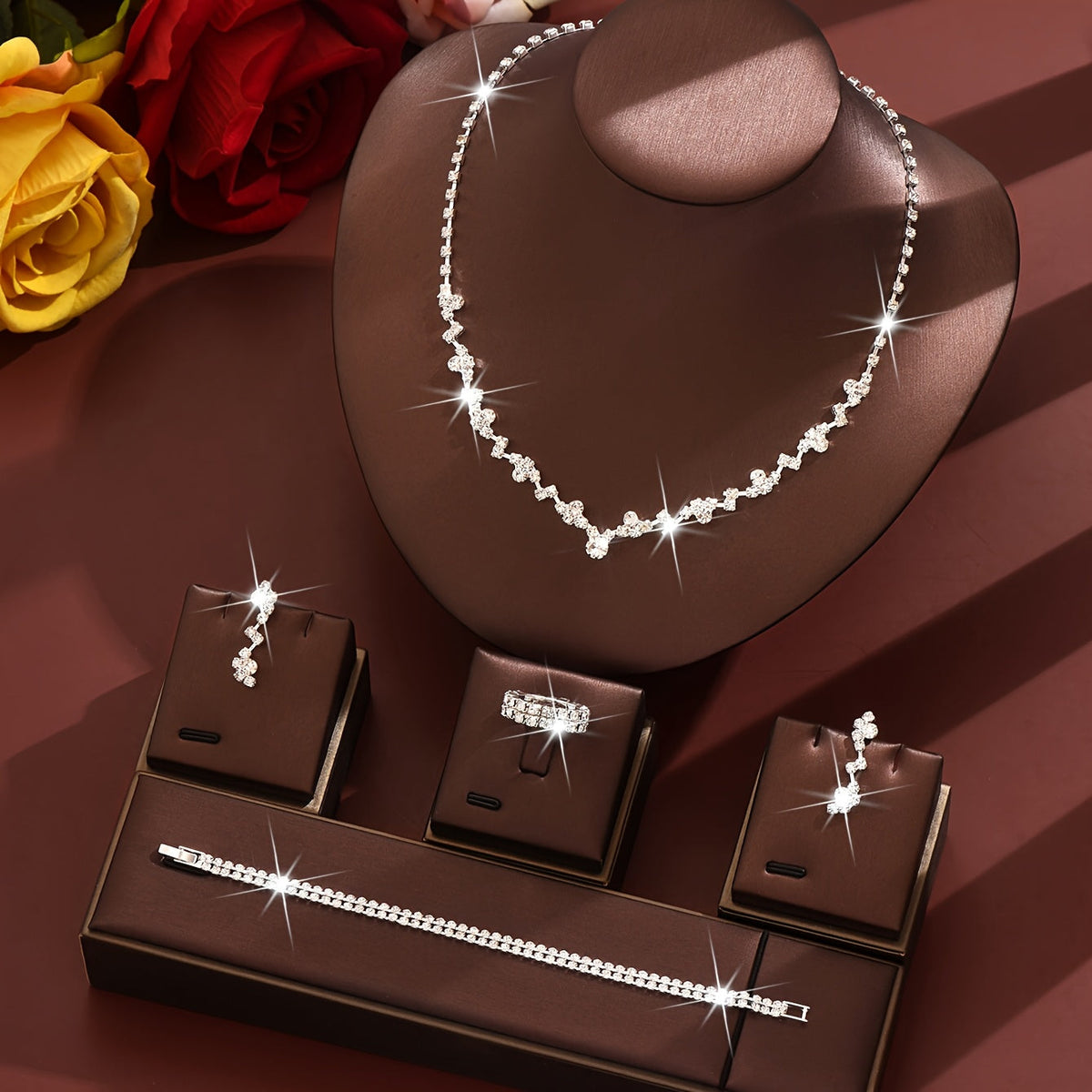 Set de joyas ligero 4 piezas Bénédicte