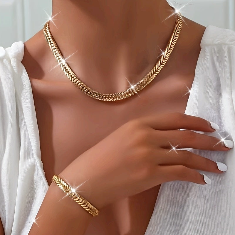 Set collar y pulsera cola de pez Ondine