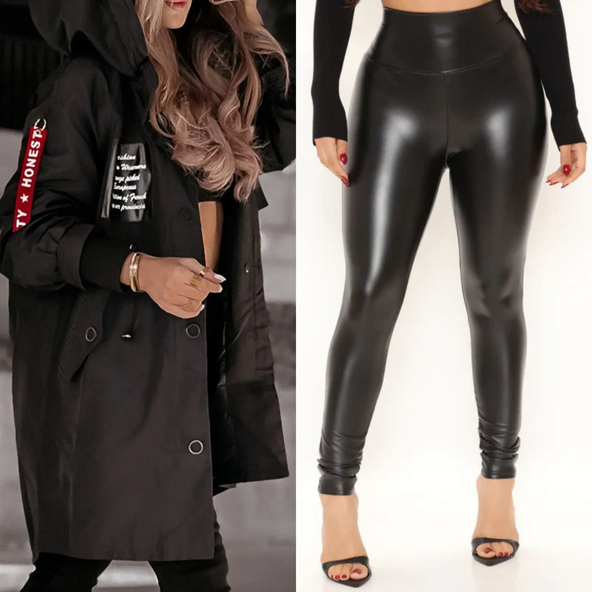 Chaqueta de mujer con capucha y manga larga
