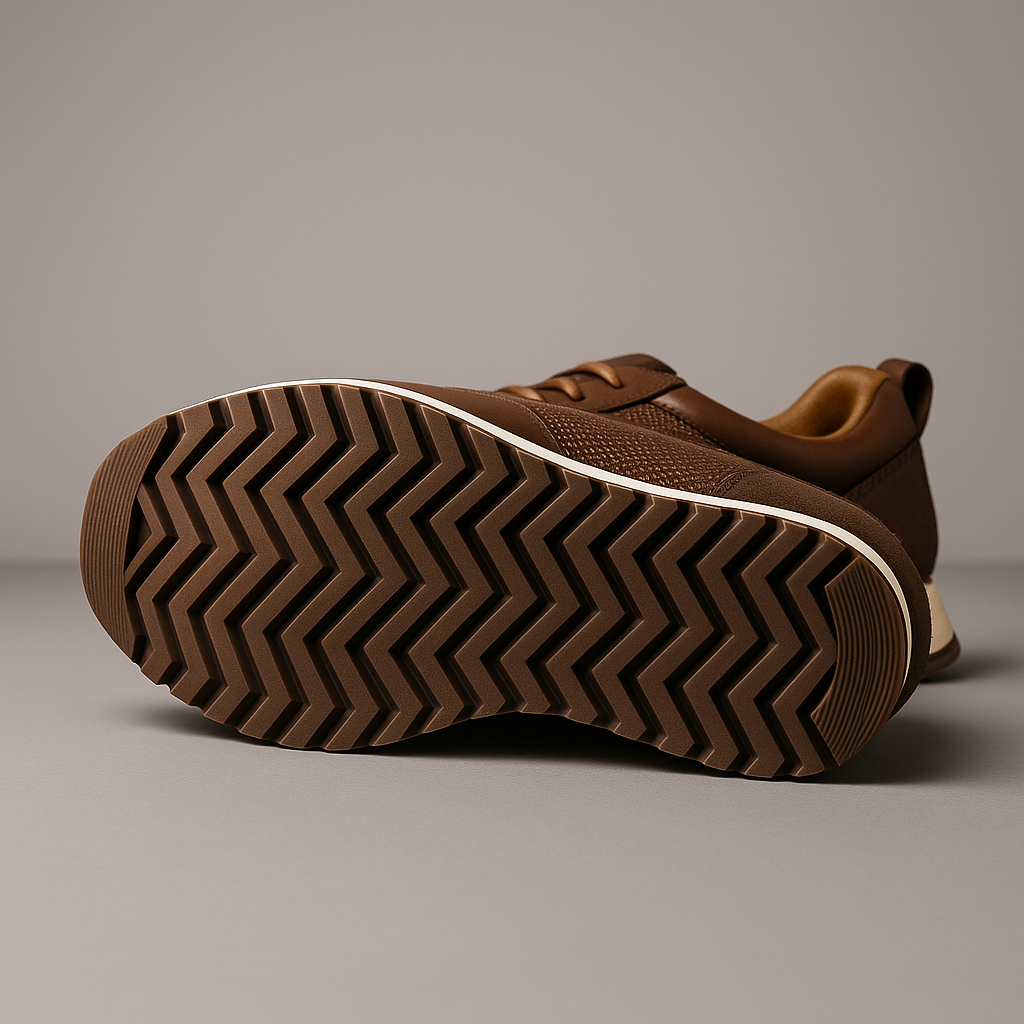Zapatos elegantes de piel