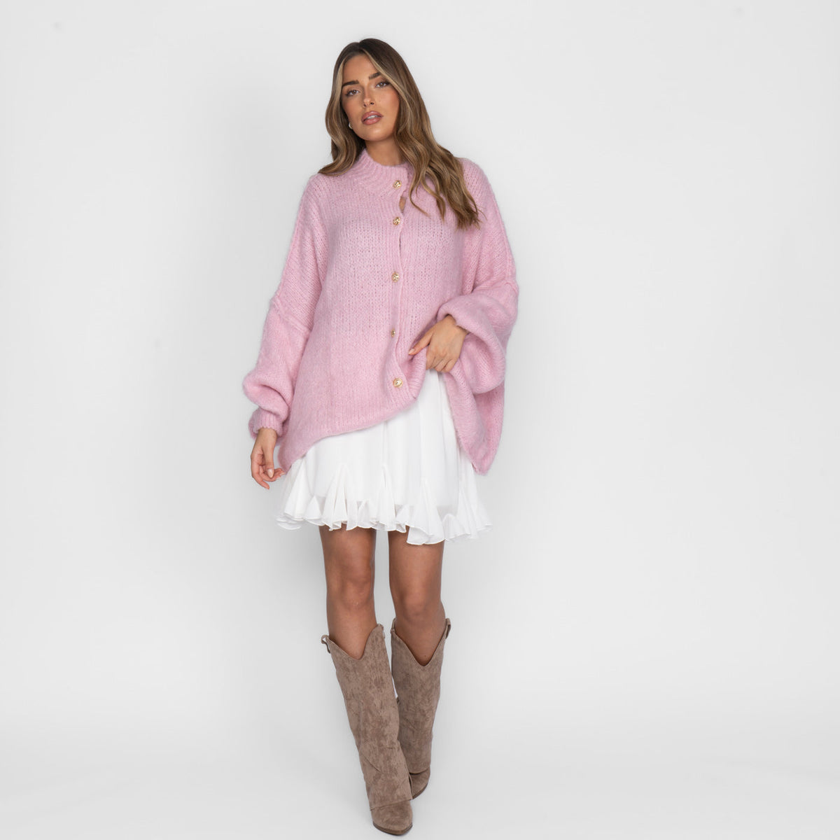 Rebeca ultrasuave de corte amplio «CozyGlam»