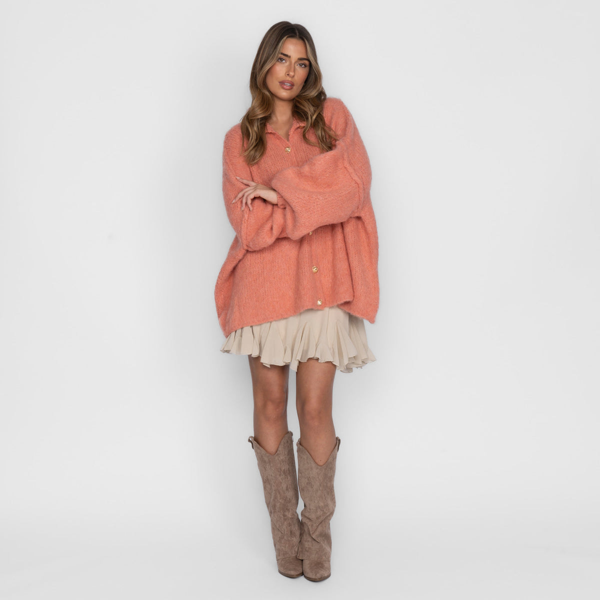 Rebeca ultrasuave de corte amplio «CozyGlam»