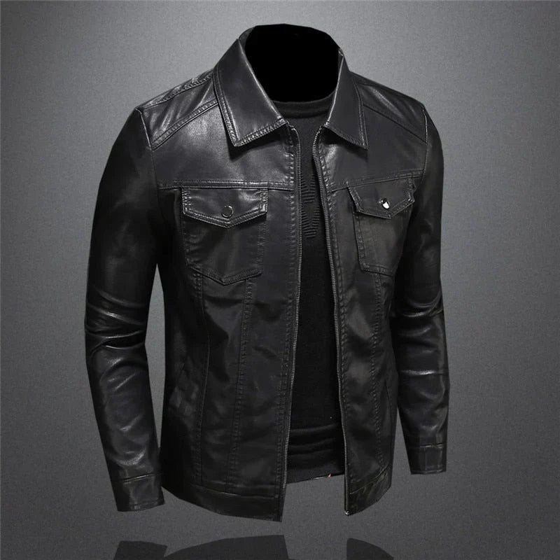 Alessandro | Chaqueta de piel vegana