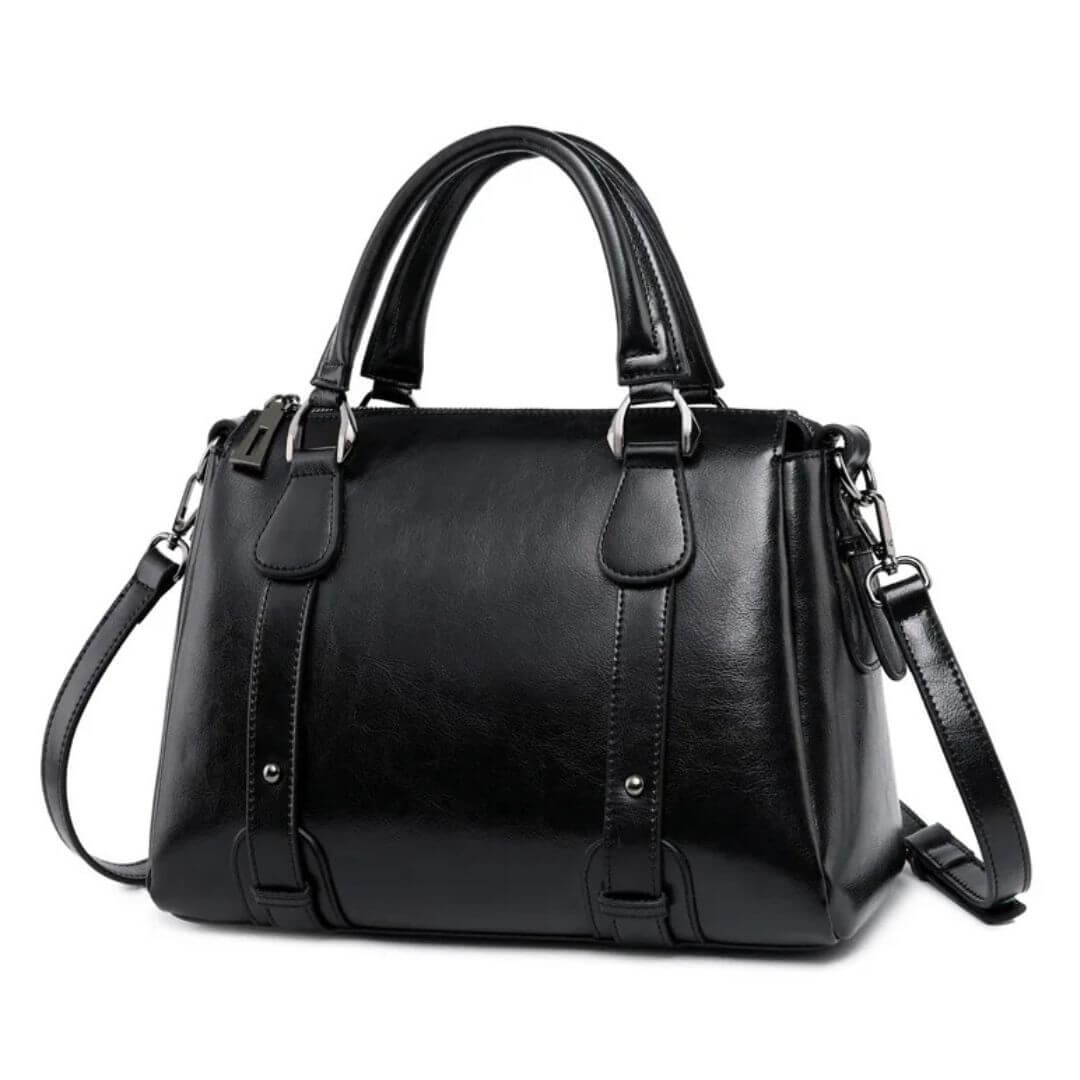 Bolso de hombro brillante Camille