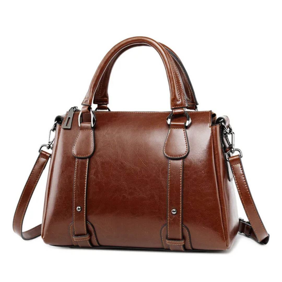 Bolso de hombro brillante Camille
