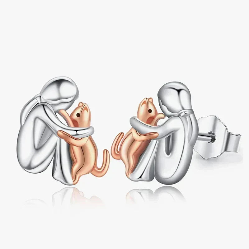 Pendientes gato Aveline