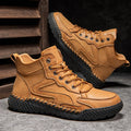 Botas de montaña de piel para invierno