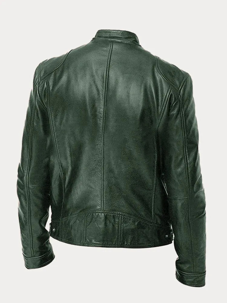 Chaqueta de piel suave