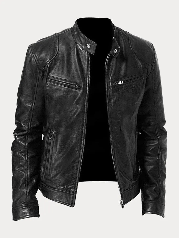 Chaqueta de piel suave