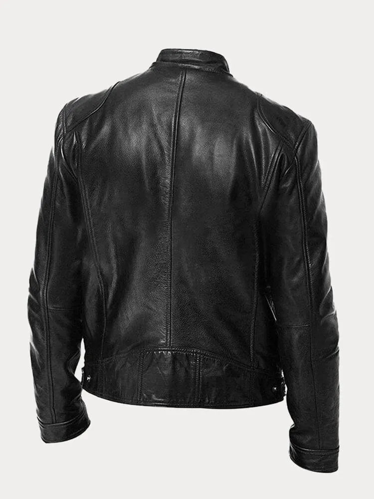 Chaqueta de piel suave