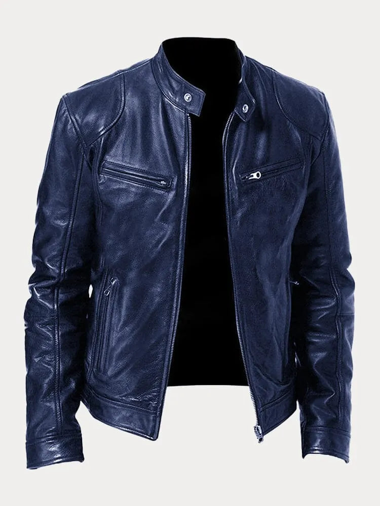 Chaqueta de piel suave