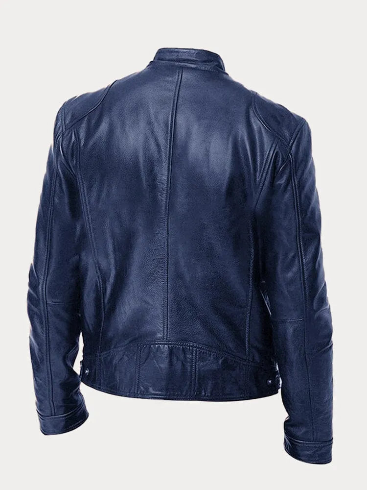 Chaqueta de piel suave