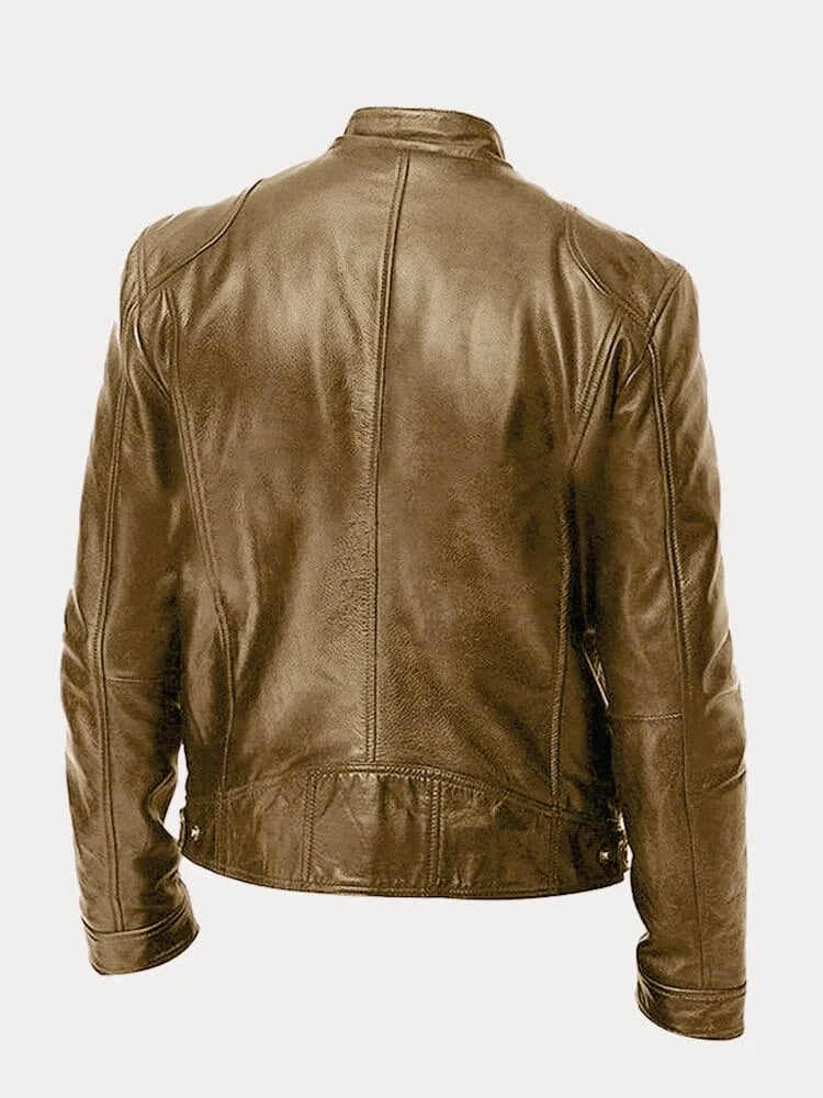 Chaqueta de piel suave
