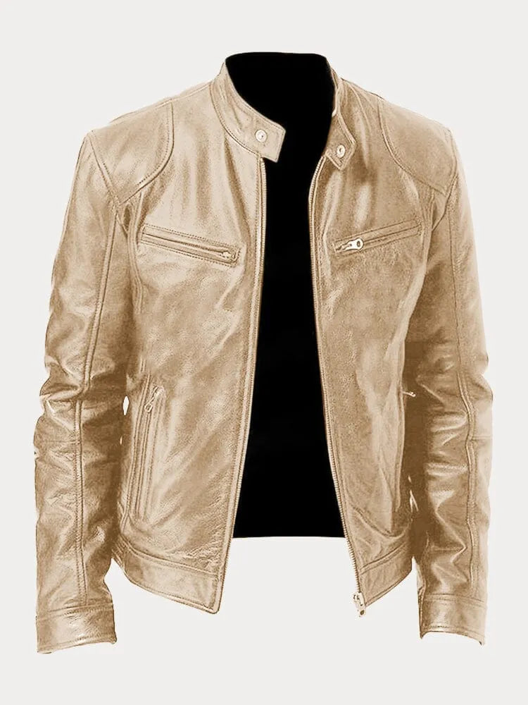Chaqueta de piel suave