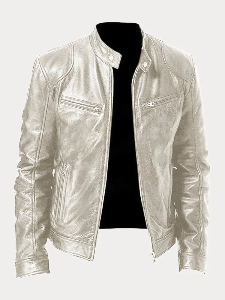 Chaqueta de piel suave