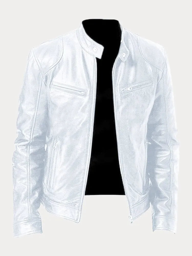 Chaqueta de piel suave