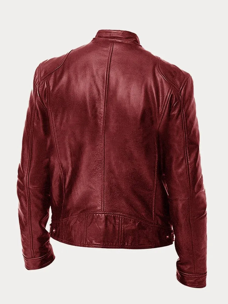 Chaqueta de piel suave
