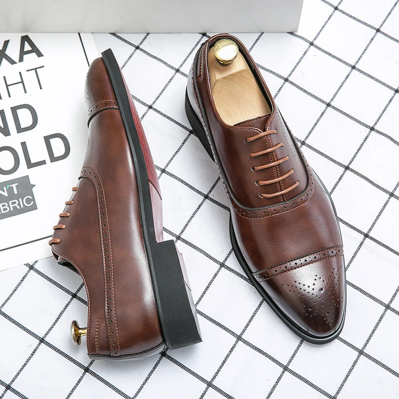 Zapatos Oxford brogue