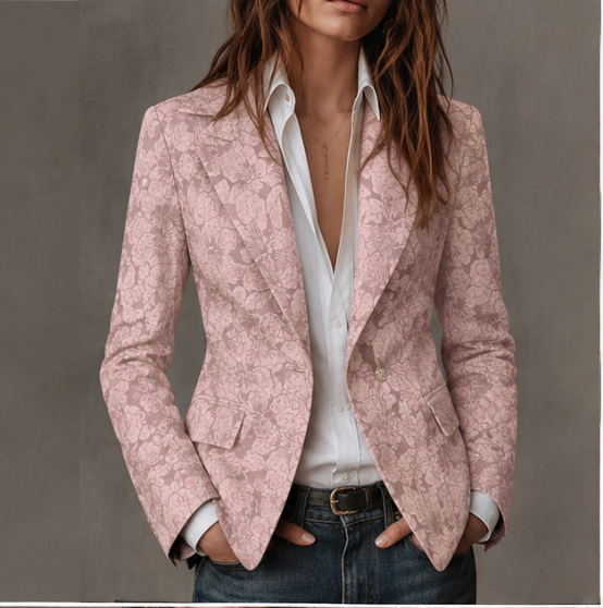 Estelle | Blazer entallado de jacquard