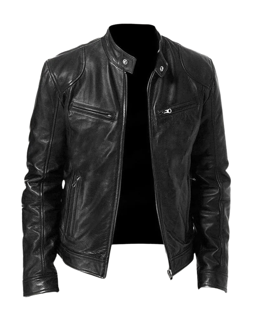 Chaqueta de piel suave