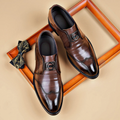 Zapatos ejecutivos clásicos de piel