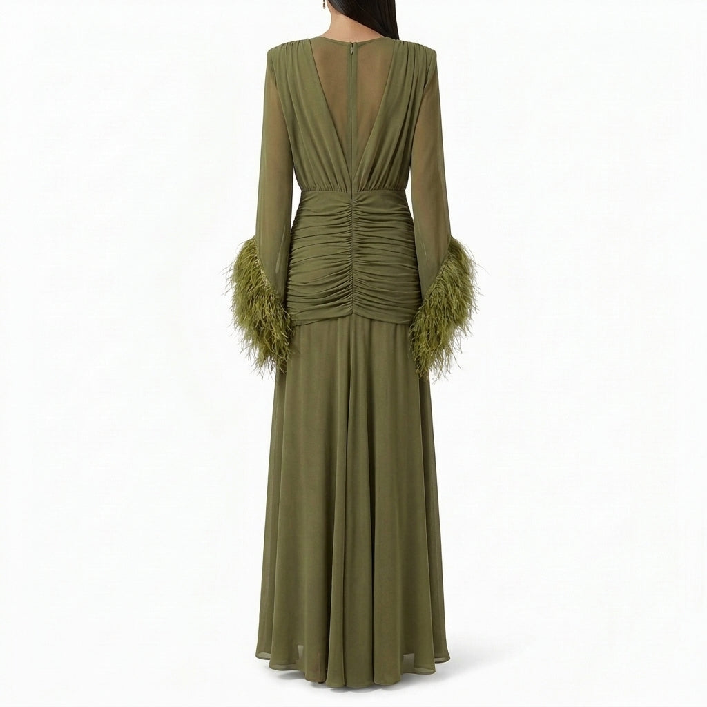 Vestido Aurora espalda