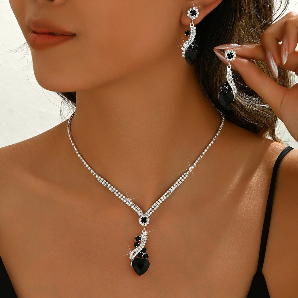 Set de joyas con circonitas Delphine
