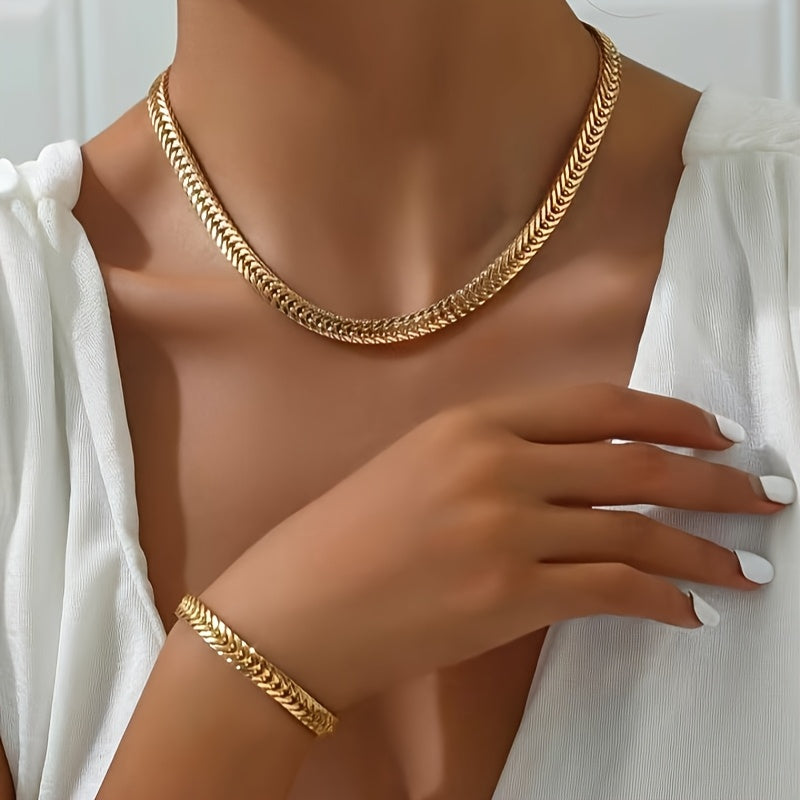 Set collar y pulsera cola de pez Ondine