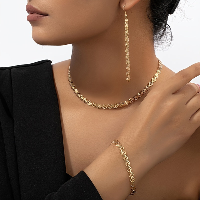 Set de joyas elegante 3 piezas Noémie