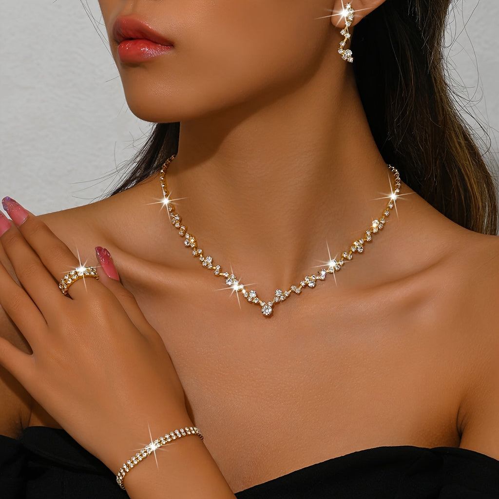 Set de joyas ligero 4 piezas Bénédicte