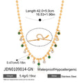 Collar Atenea · Destello esmeralda