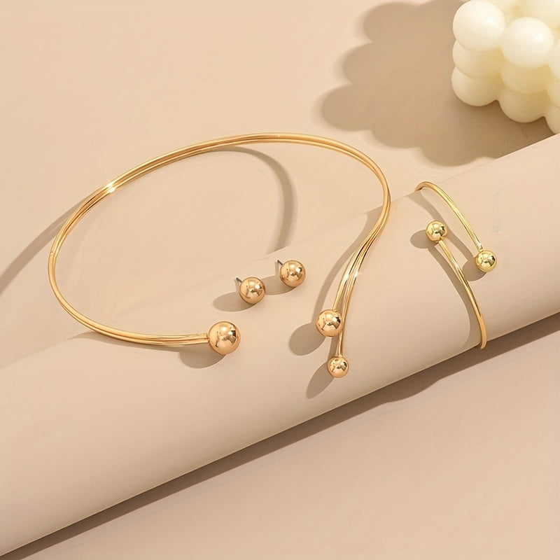 Set de joyas geométrico moderno Margot