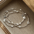 Set de pulseras perlas vintage Odette