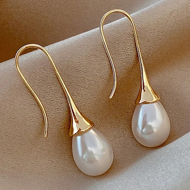 Pendientes perla clásicos Colette