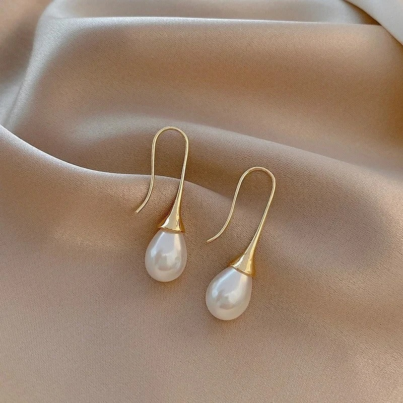 Pendientes perla clásicos Colette