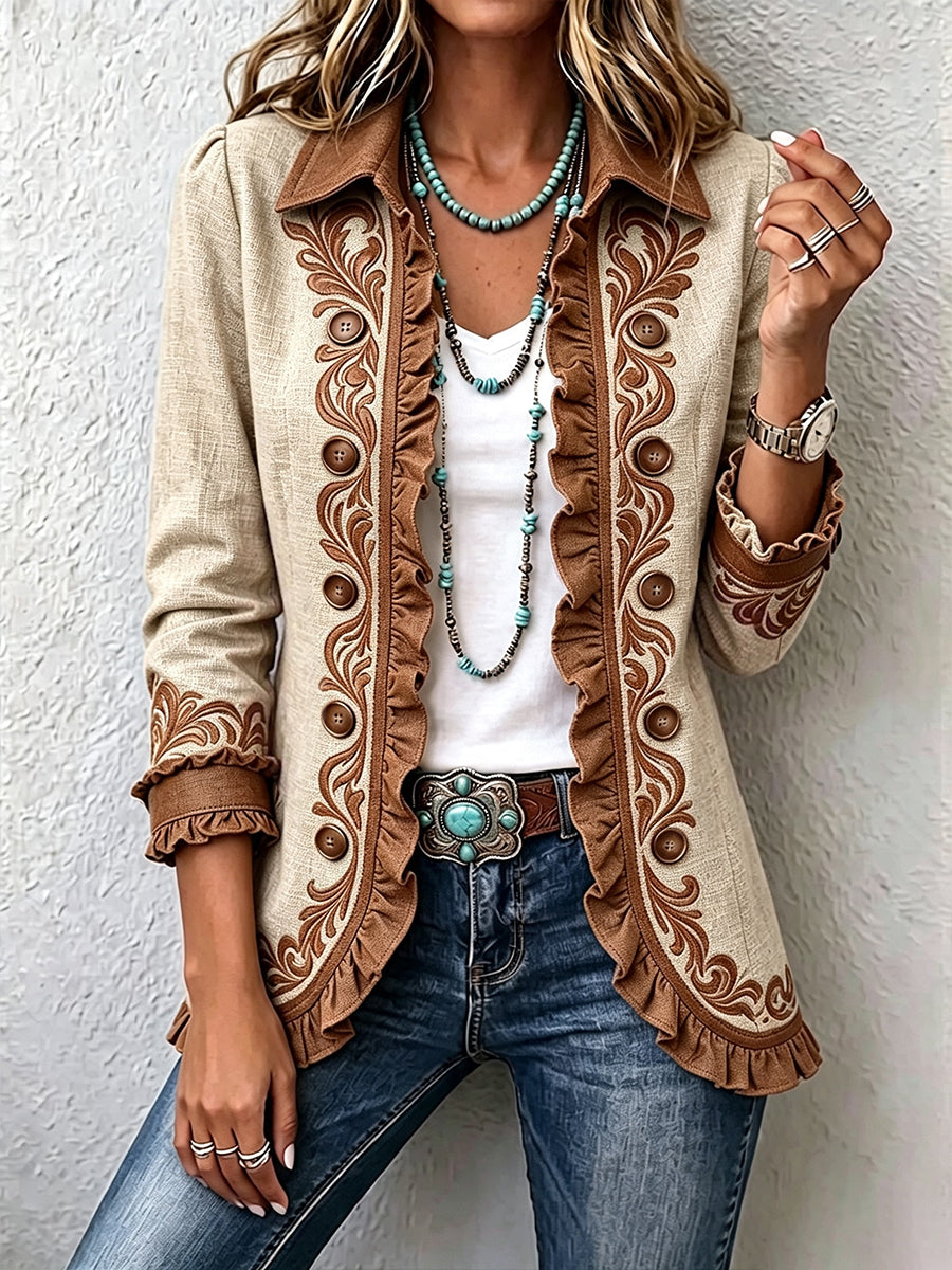 Chaqueta bohemia de Janneke