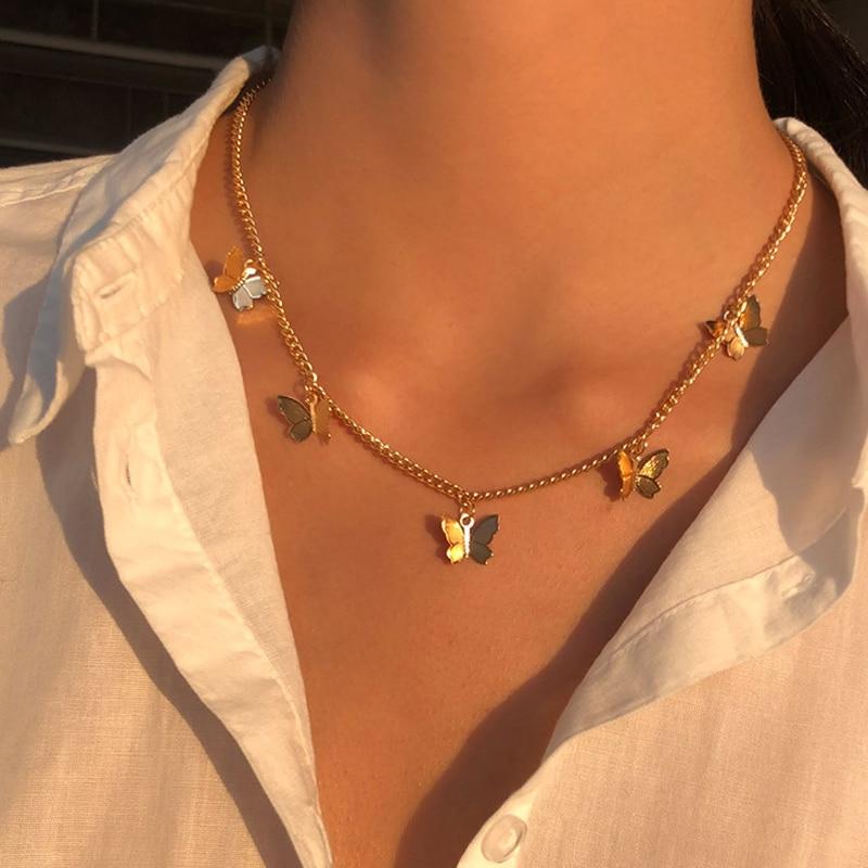 Collar mariposa Élodie