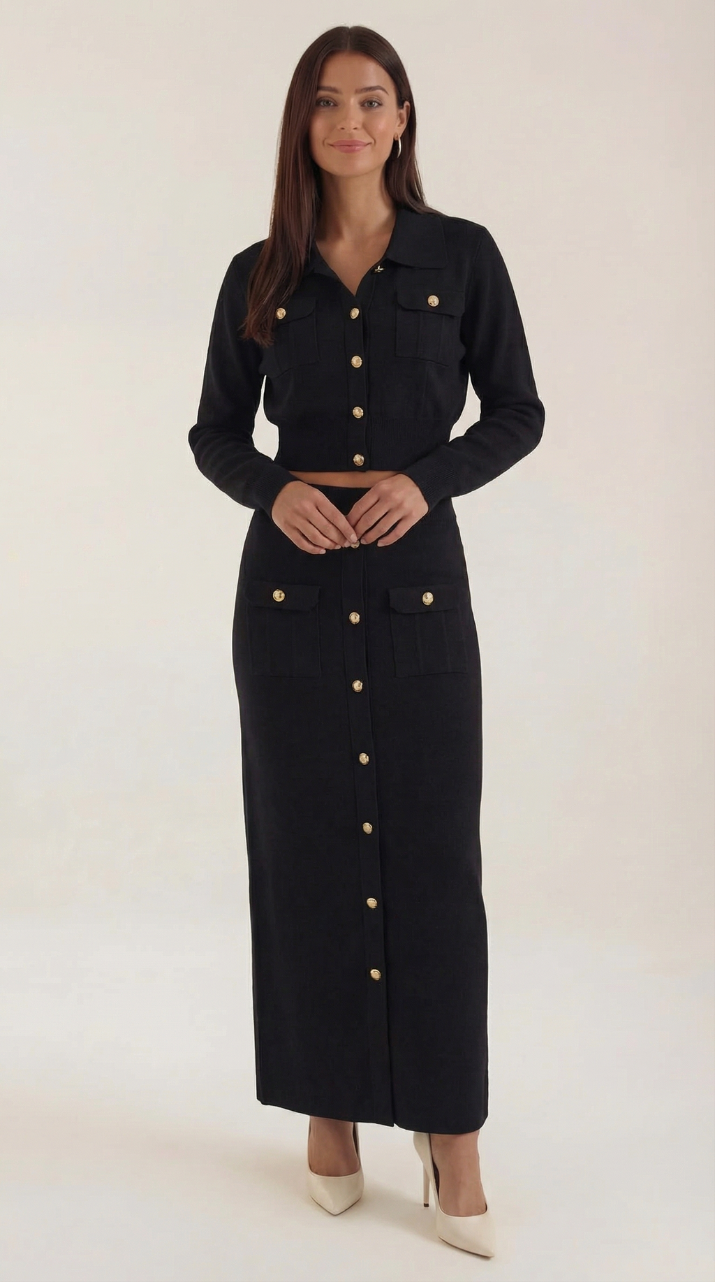 Conjunto Valeria negro