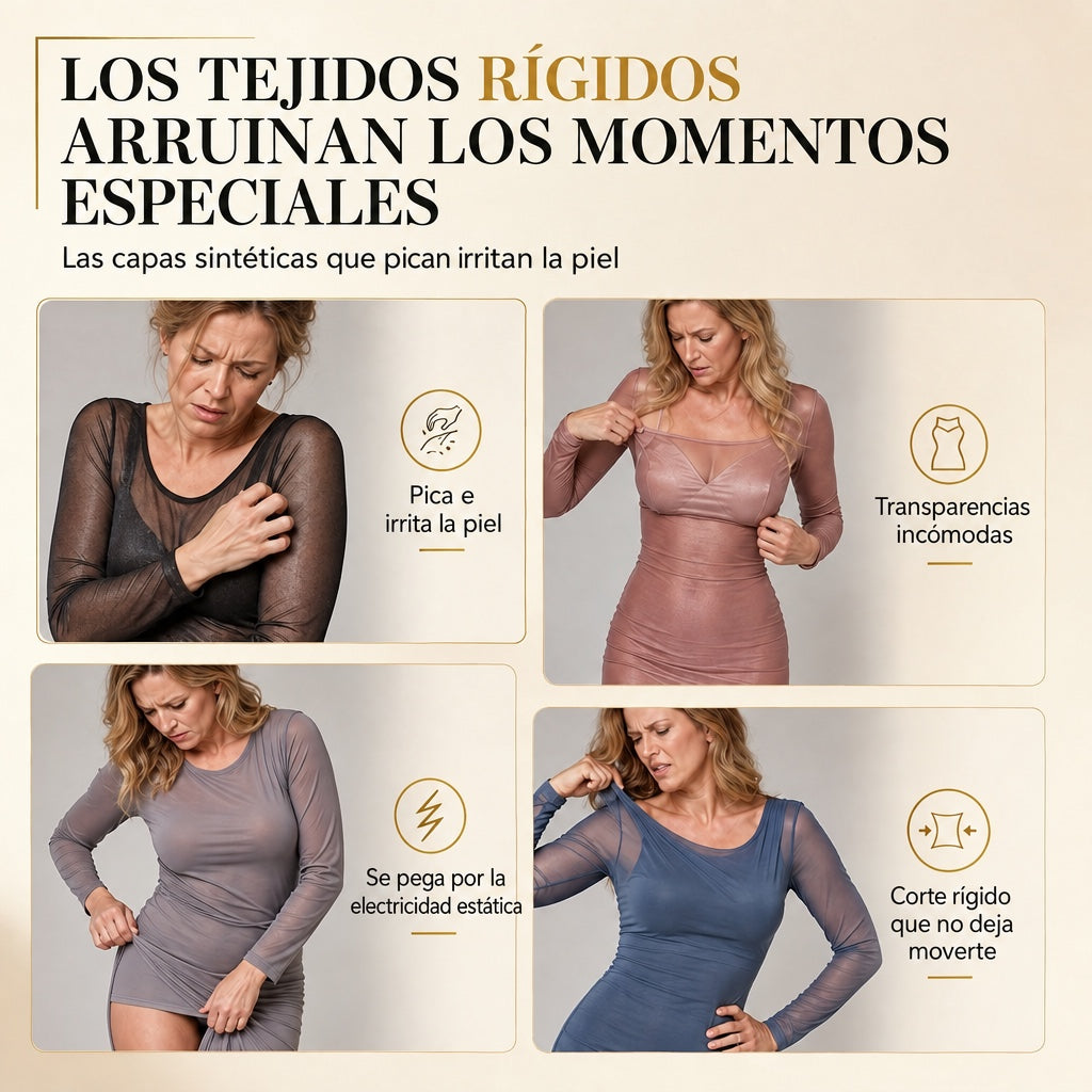Conjunto de 2 piezas: vestido midi de malla estampada con combinación